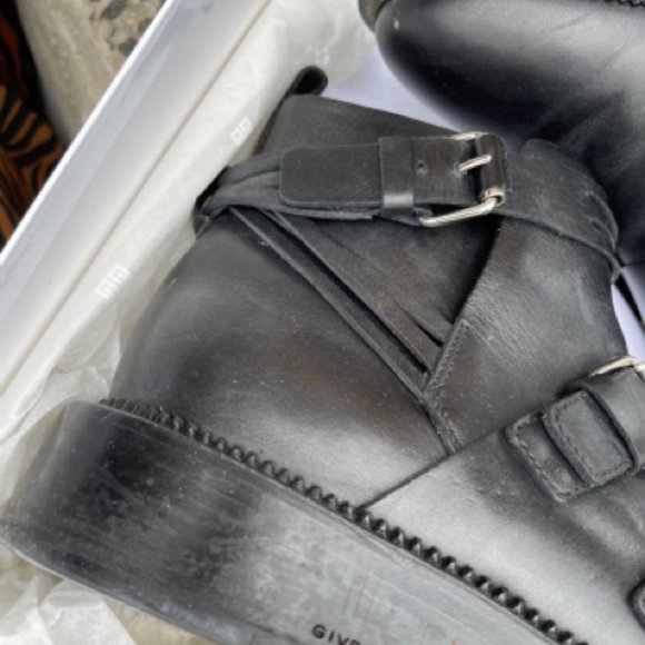 Givenchy Shoe Bottine Plate Mode Low Boot Size 39.5 - Picture 3 of 15